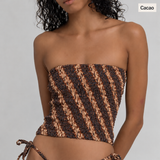 Vintage Batik Tube Top