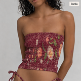 Vintage Batik Tube Top