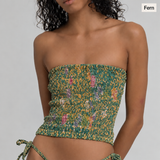 Vintage Batik Tube Top
