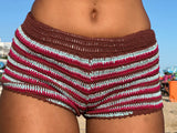 Bulawan Short & Crop Set Brown