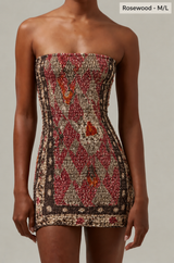 Vintage Batik Tube Dress