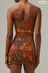 Vintage Batik Tube Dress