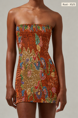 Vintage Batik Tube Dress