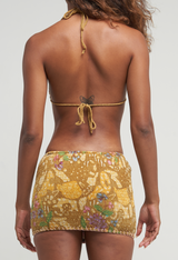 Vintage Batik Tube Skirt
