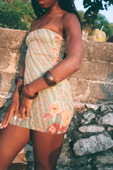Vintage Batik Tube Dress