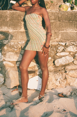 Vintage Batik Tube Dress