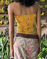 Vintage Batik Tube Top