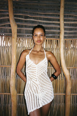 Carme Mini Dress Ivory