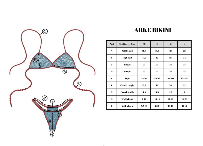 Arke Bikini Aqua