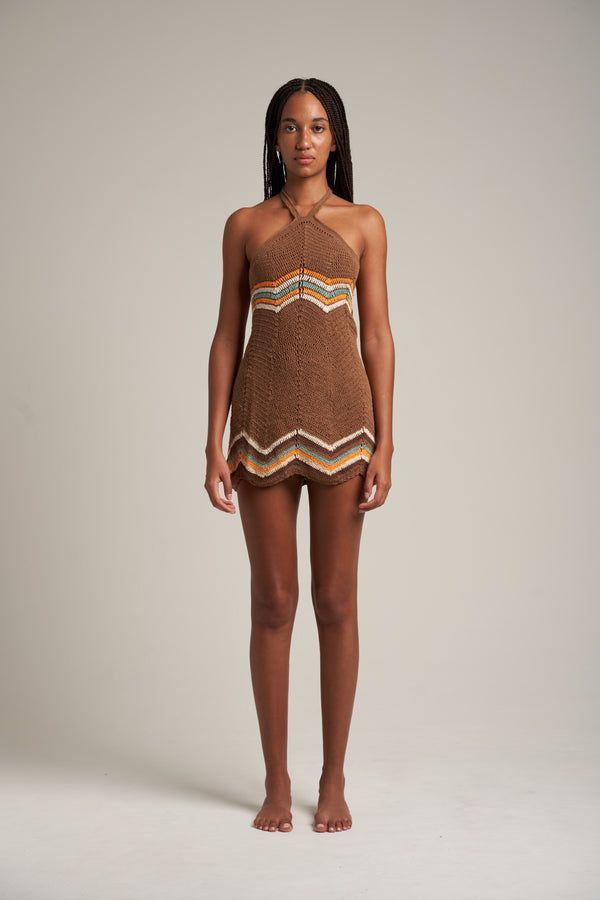 Tijuana Dress Brown