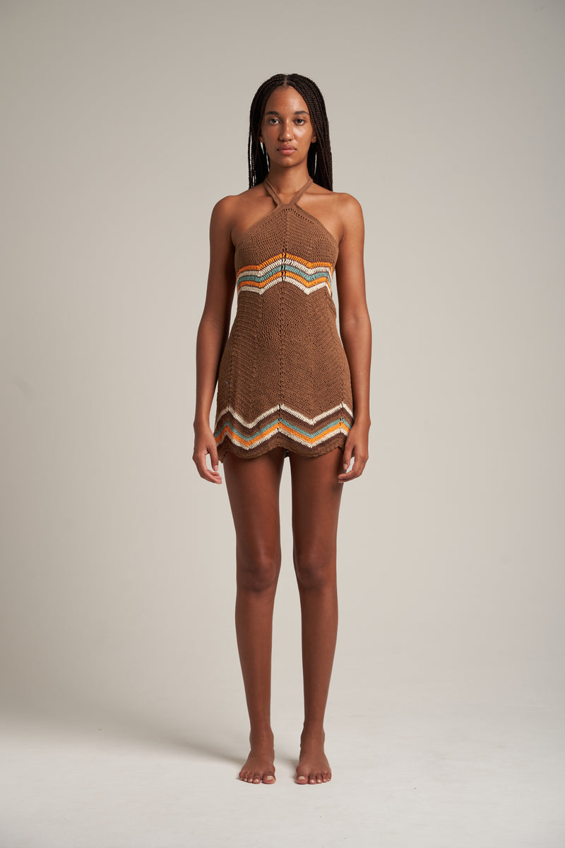 Tijuana Dress Brown