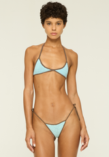 Cerah Bikini Blu/Coklat