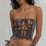 Vintage Batik Tube Top