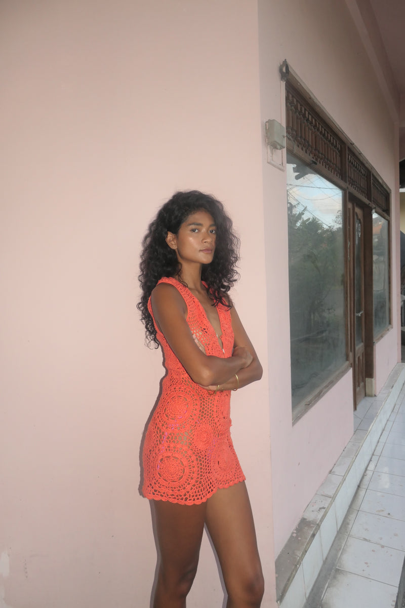 Gili Dress Orange