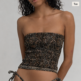 Vintage Batik Tube Top