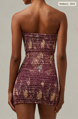 Vintage Batik Tube Dress