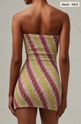 Vintage Batik Tube Dress