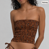 Vintage Batik Tube Top