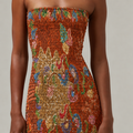 Vintage Batik Tube Dress