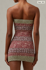 Vintage Batik Tube Dress