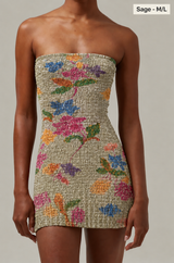 Vintage Batik Tube Dress