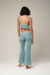 Poppy Pant Aqua