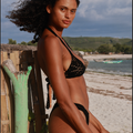Flora Bikini Black