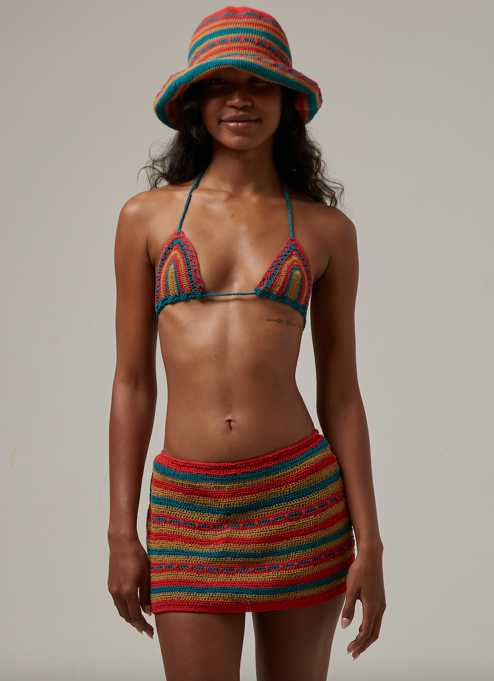 Palma Mini Skirt Red – AKOIASWIM