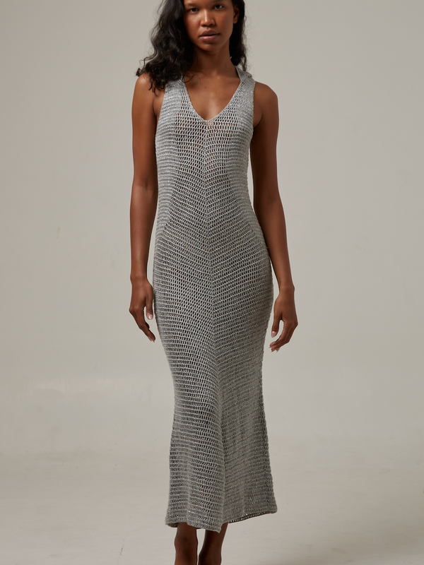 Plata Dress Silver
