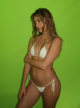 SCANDALOUS COLLAB BIKINI WHITE
