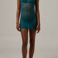 Melana Dress Turquoise