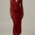 Sumba Dress Red