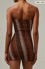 Vintage Batik Tube Dress