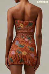 Vintage Batik Tube Dress