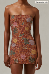 Vintage Batik Tube Dress