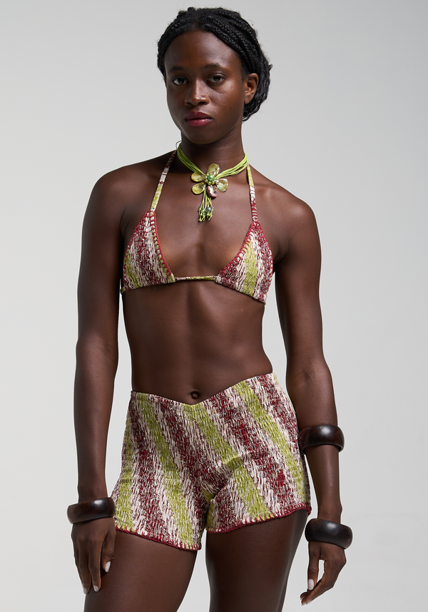 Batik Smock Shorts Natal