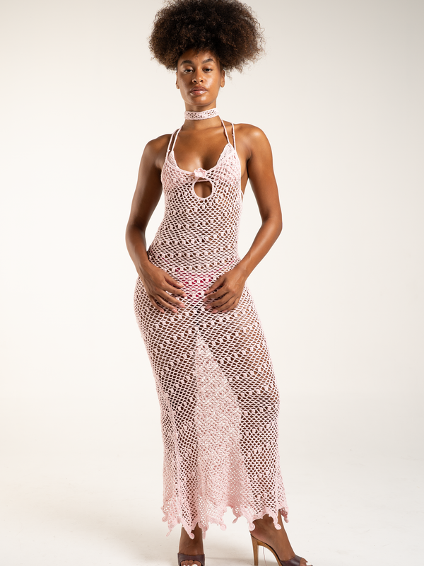Canita Dress Soft Pink