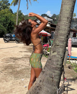 Vintage Batik Tube Skirt