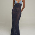 Raya Dress Navy