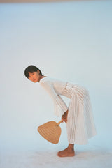 Bwana Dress White