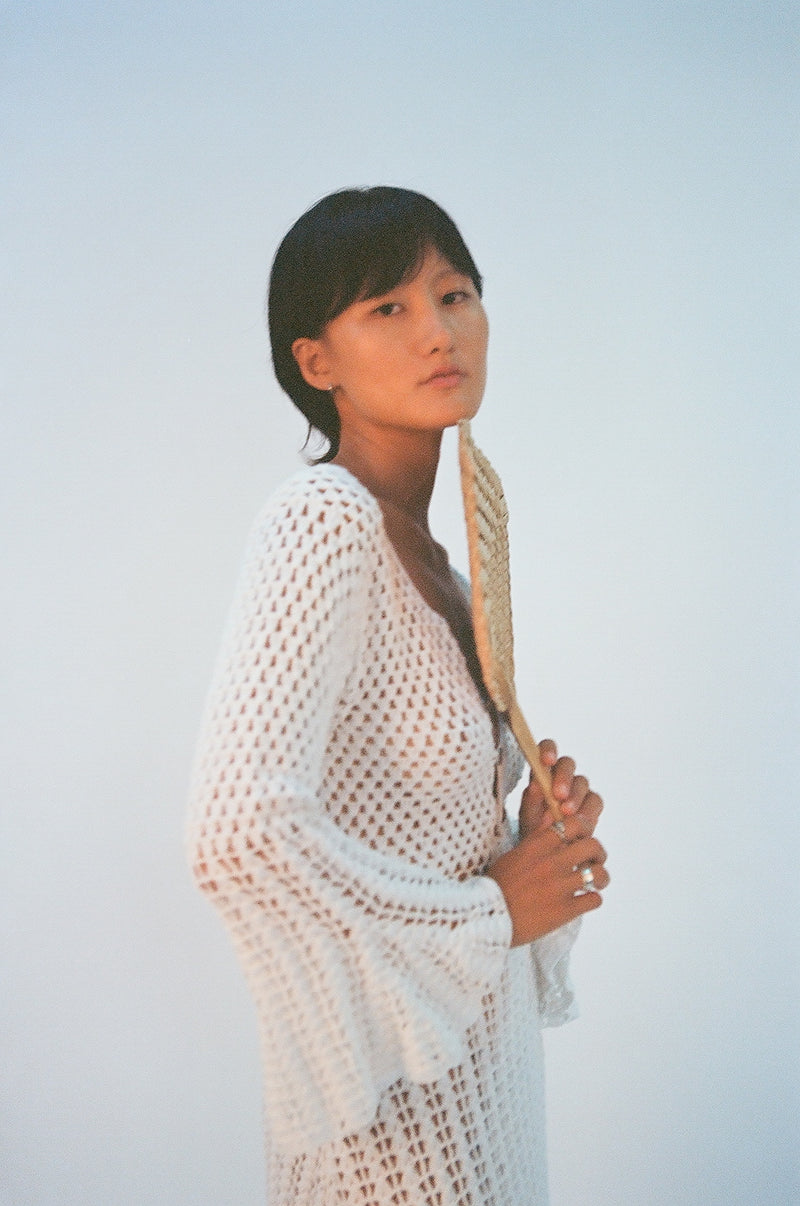 Bwana Dress White