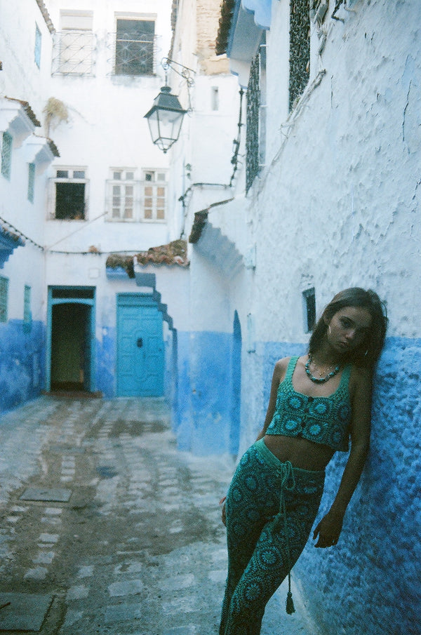 Baia Pants Turquoise