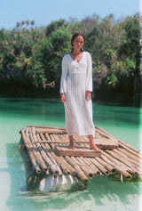 Bwana Dress White