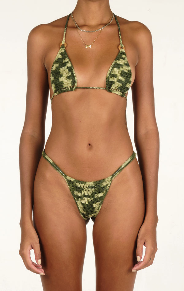 Ulu Bikini Camo TOP ONLY